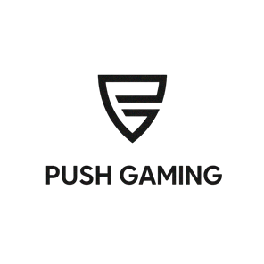 Push Gaming logo studia wysokiej jakości slotów